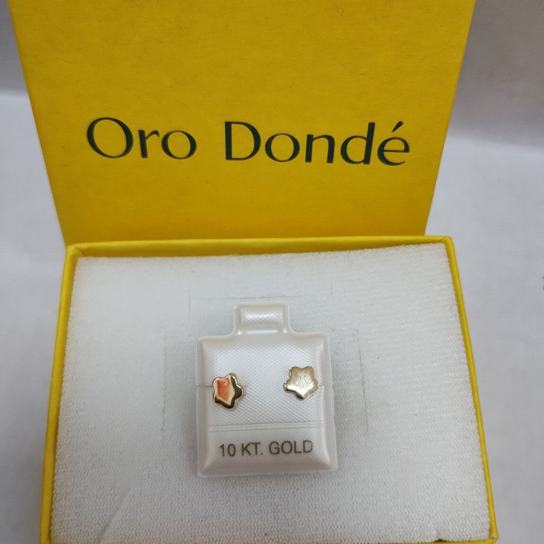 BROQUELES ORO 10K 0.9 (NUEVO)