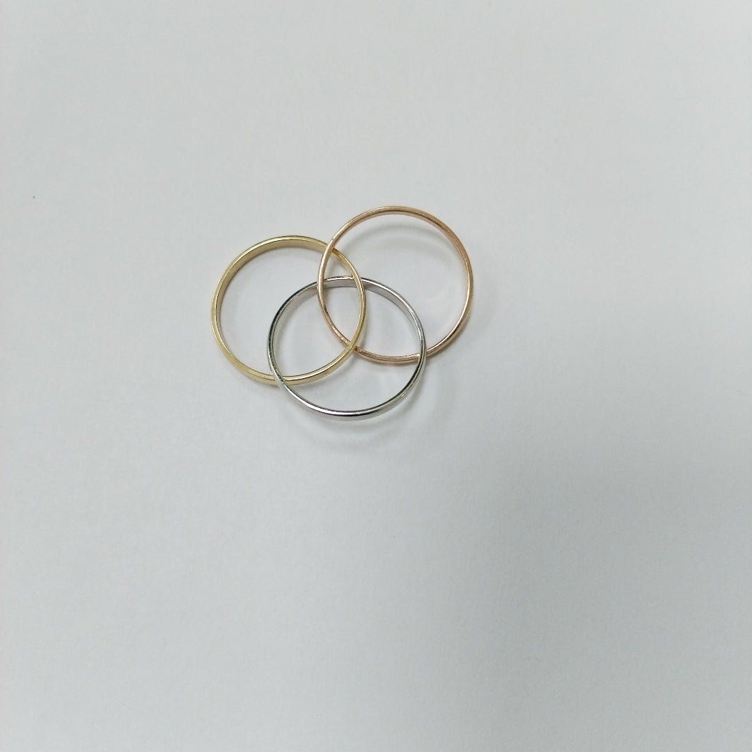 ANILLOS DAMA ORO 14K 4 (NUEVO)