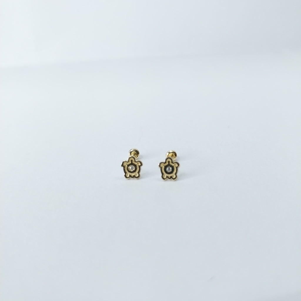 BROQUELES ORO 14K 1 (NUEVO)