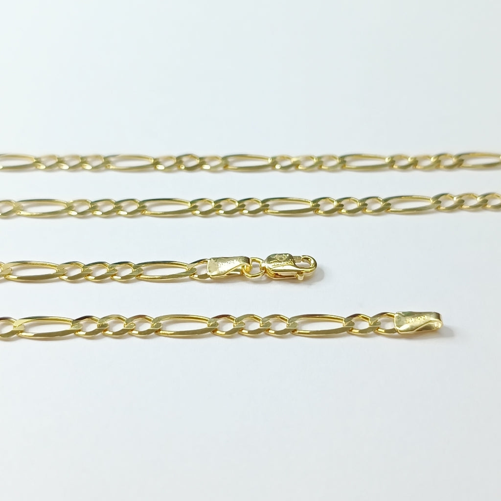 CADENAS CARTIER 3 1 AMARILLA ORO 10K 6.2 (NUEVO)