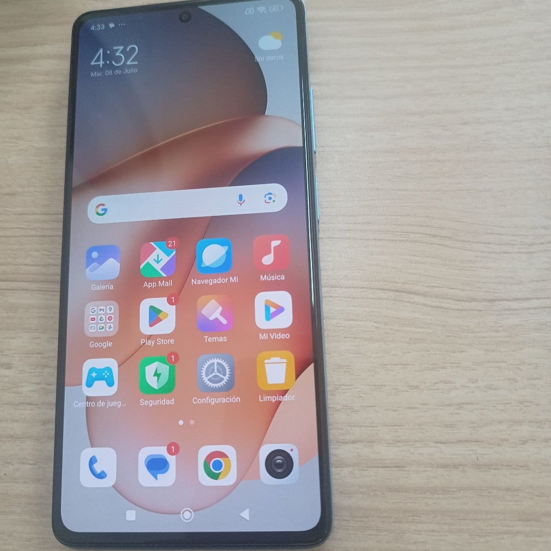 CELULAR XIAOMI REDMI NOTE 12 PRO 5G 22101316G (2022) 256 GB 8 GB RAM (SEMINUEVO)
