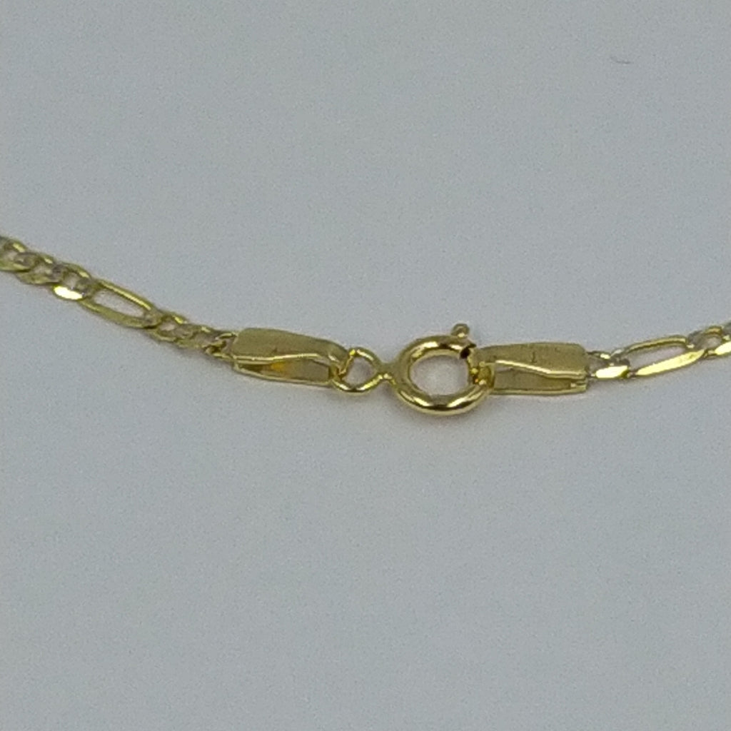 CADENAS CARTIER 3 1 DIAMANTADA ORO 14K 3.3 (NUEVO)