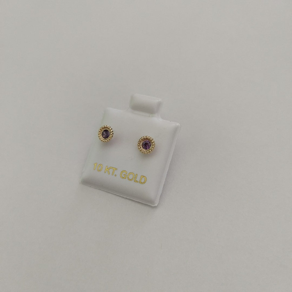 BROQUELES ORO 10K 1 (NUEVO)