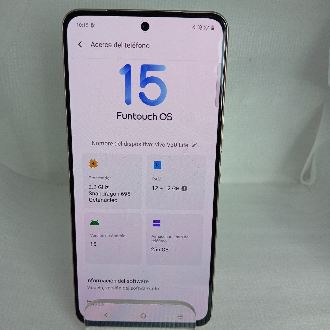 CELULAR VIVO V30 LITE V2314 (2023) 256 GB 12 GB RAM (SEMINUEVO)