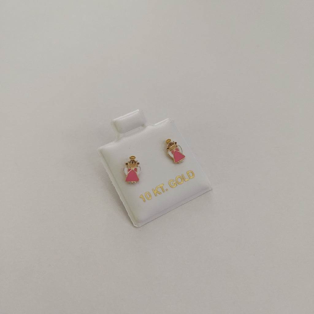 BROQUELES ORO 10K 1 (NUEVO)