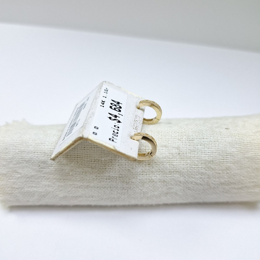 HUGGIES ORO 14K 1.1 (NUEVO)