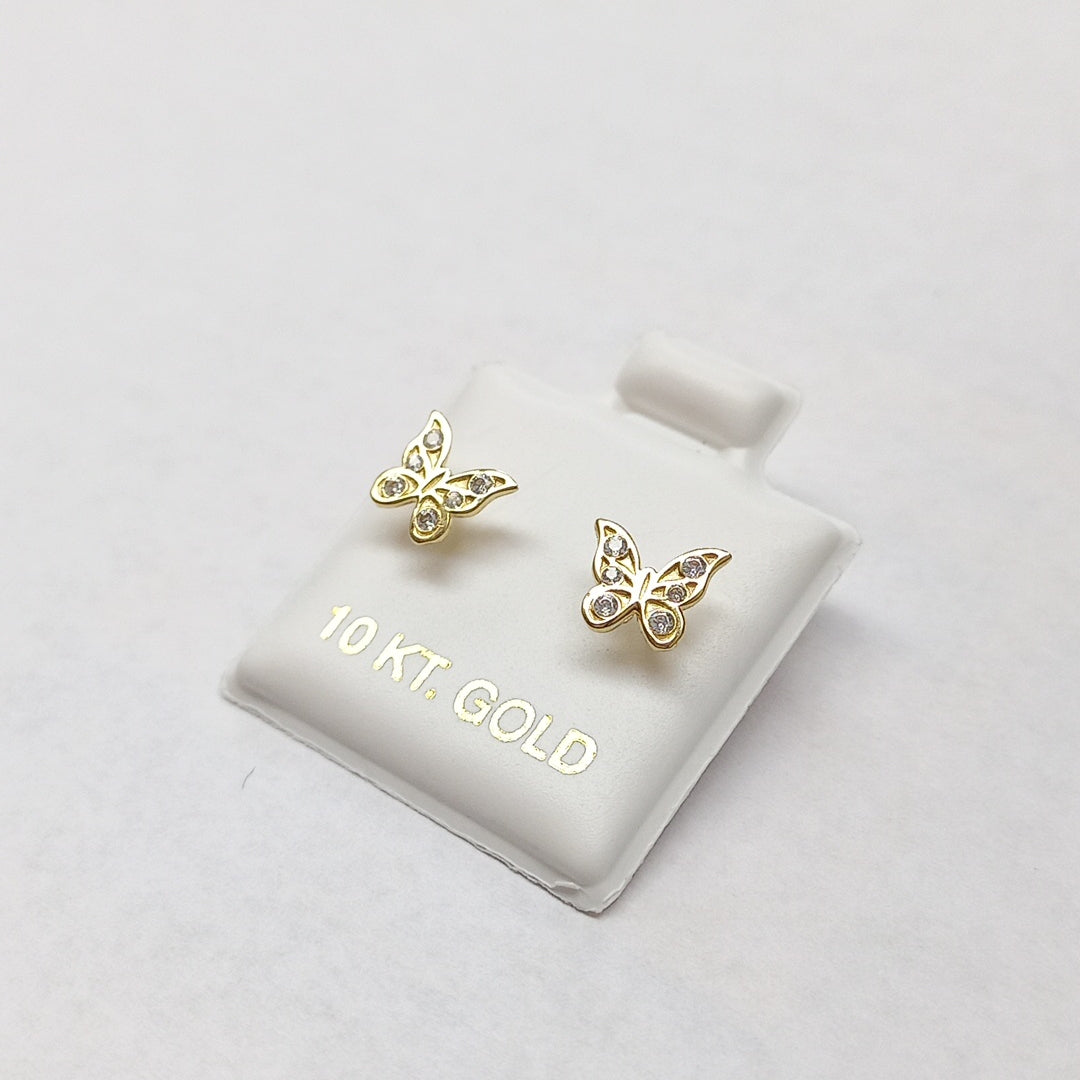 BROQUELES ORO 10K 1 (NUEVO)