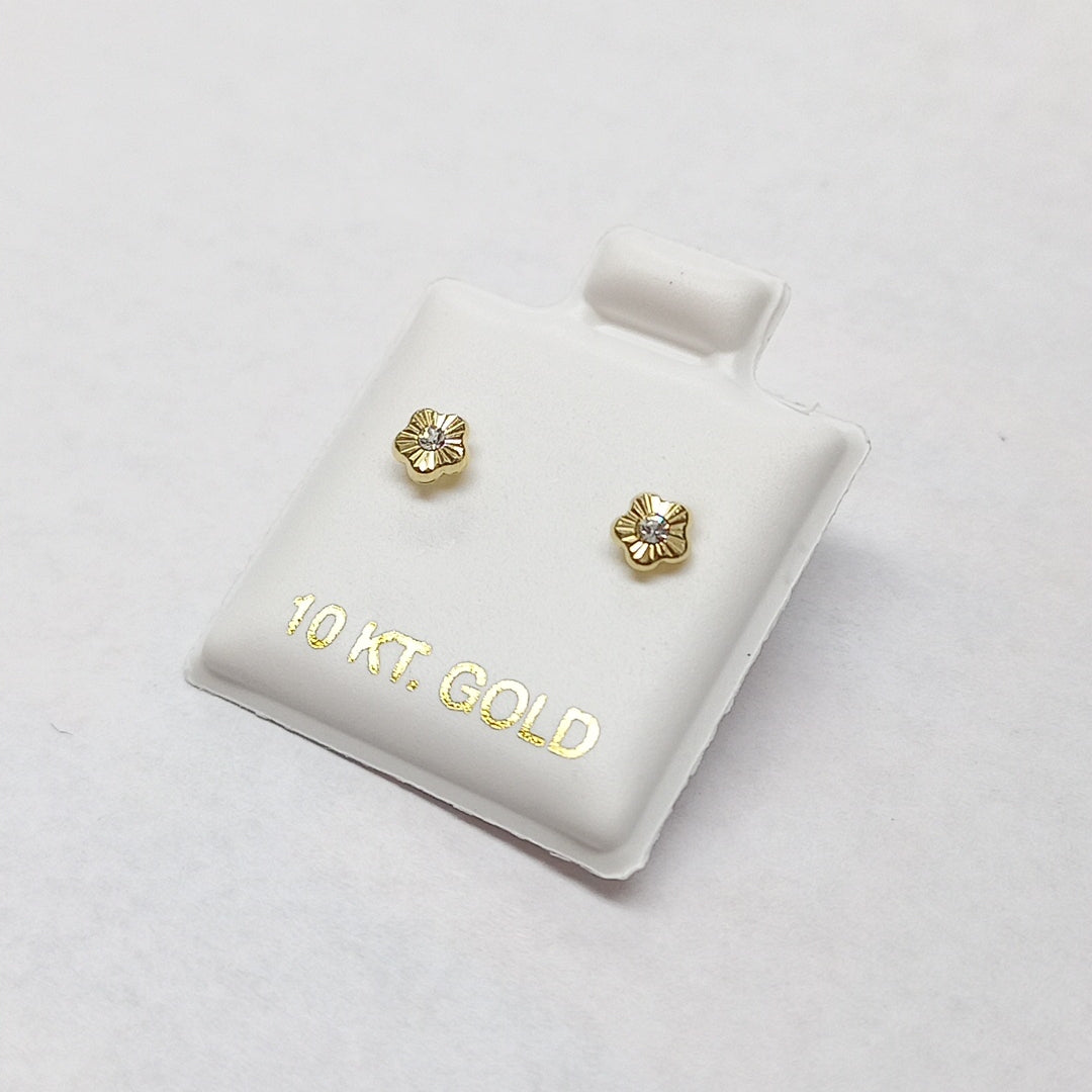 BROQUELES ORO 10K 1 (NUEVO)