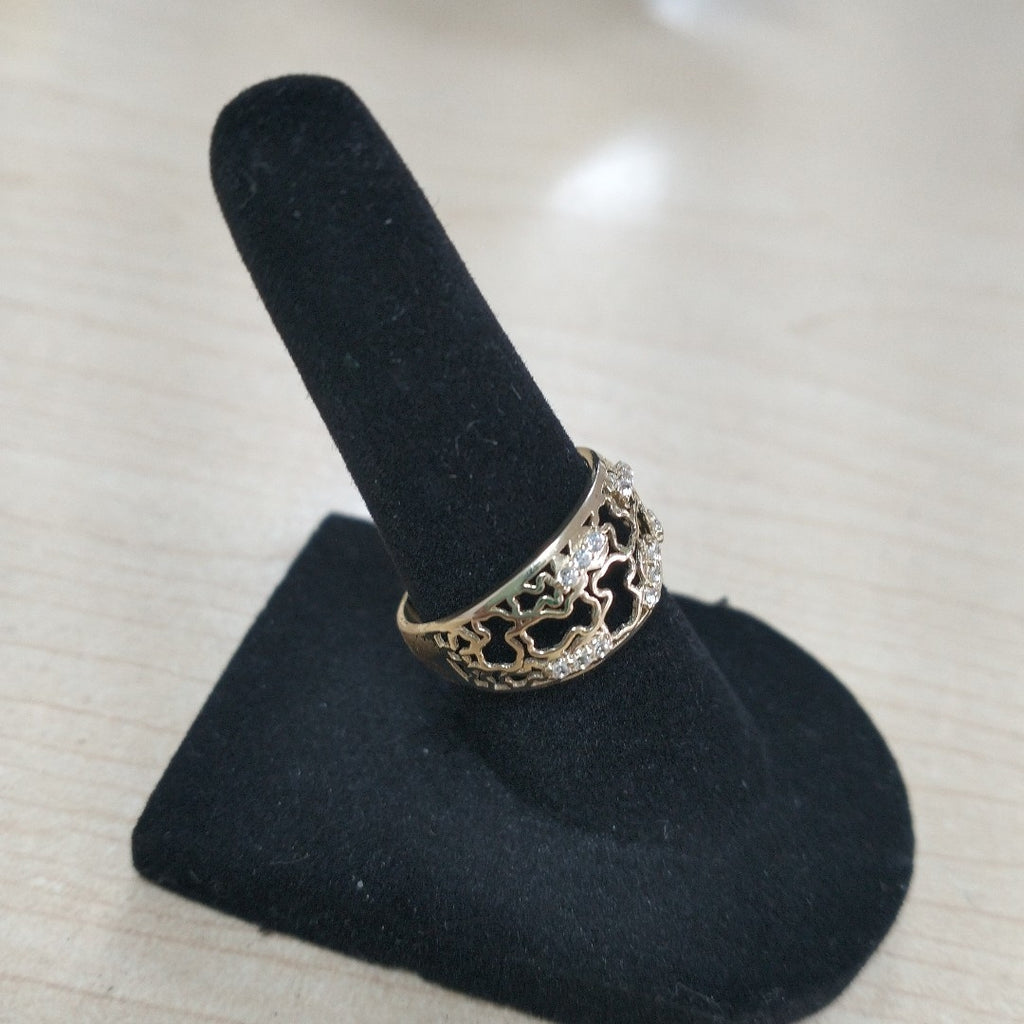 ANILLOS DAMA ORO 14K 2 (NUEVO)