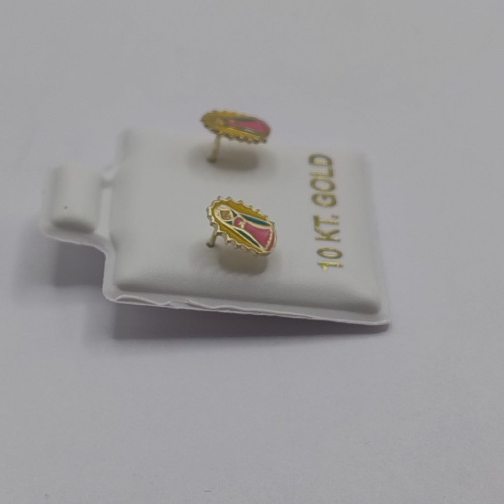 BROQUELES ORO 10K 1 (NUEVO)