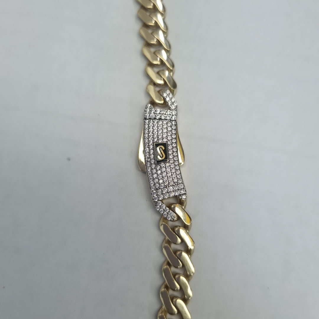 CADENA MONACO ORO 14K 24.4 (NUEVO)