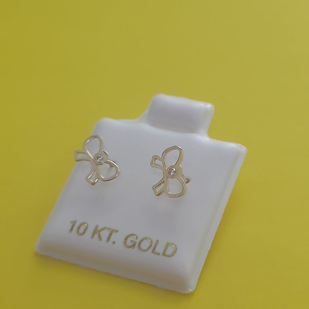 BROQUELES ORO 10K 1 (NUEVO)