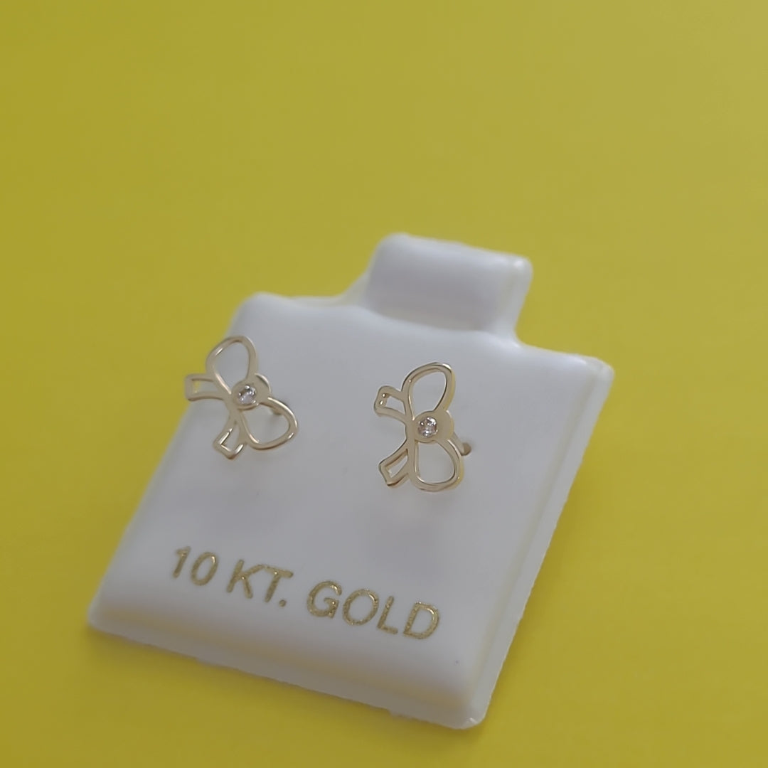 BROQUELES ORO 10K 1 (NUEVO)
