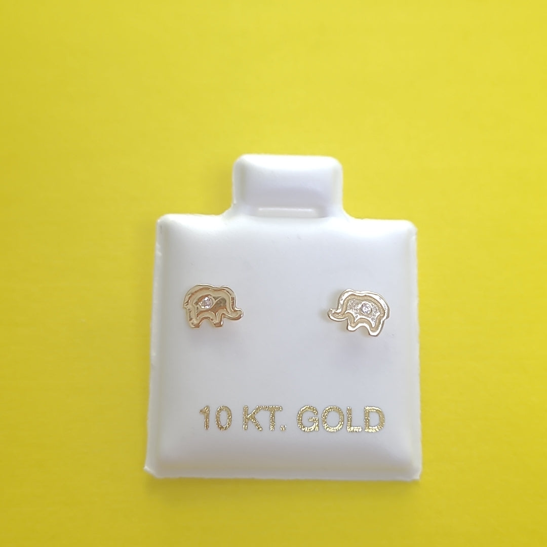 BROQUELES ORO 10K 1 (NUEVO)