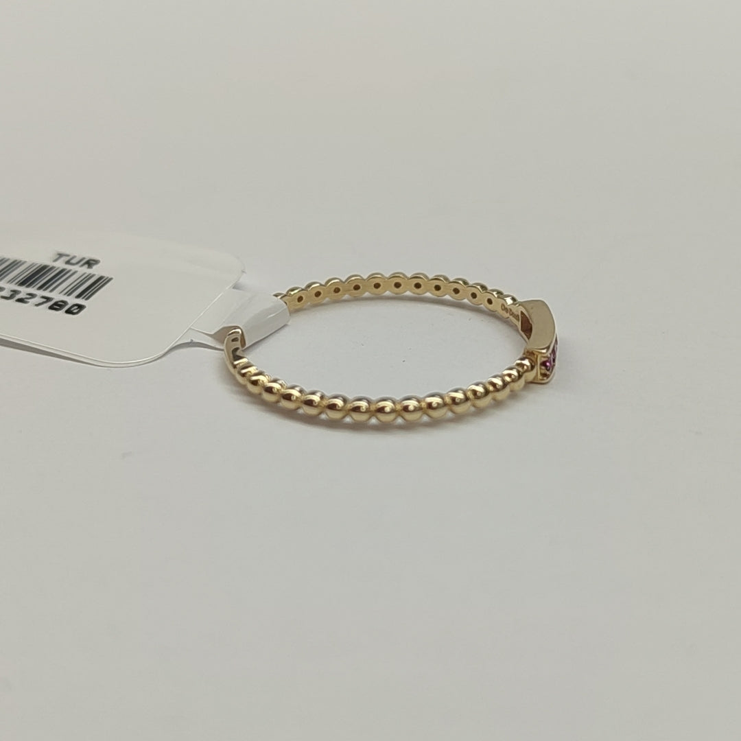 ANILLOS DAMA ORO 14K 0.8 (NUEVO)