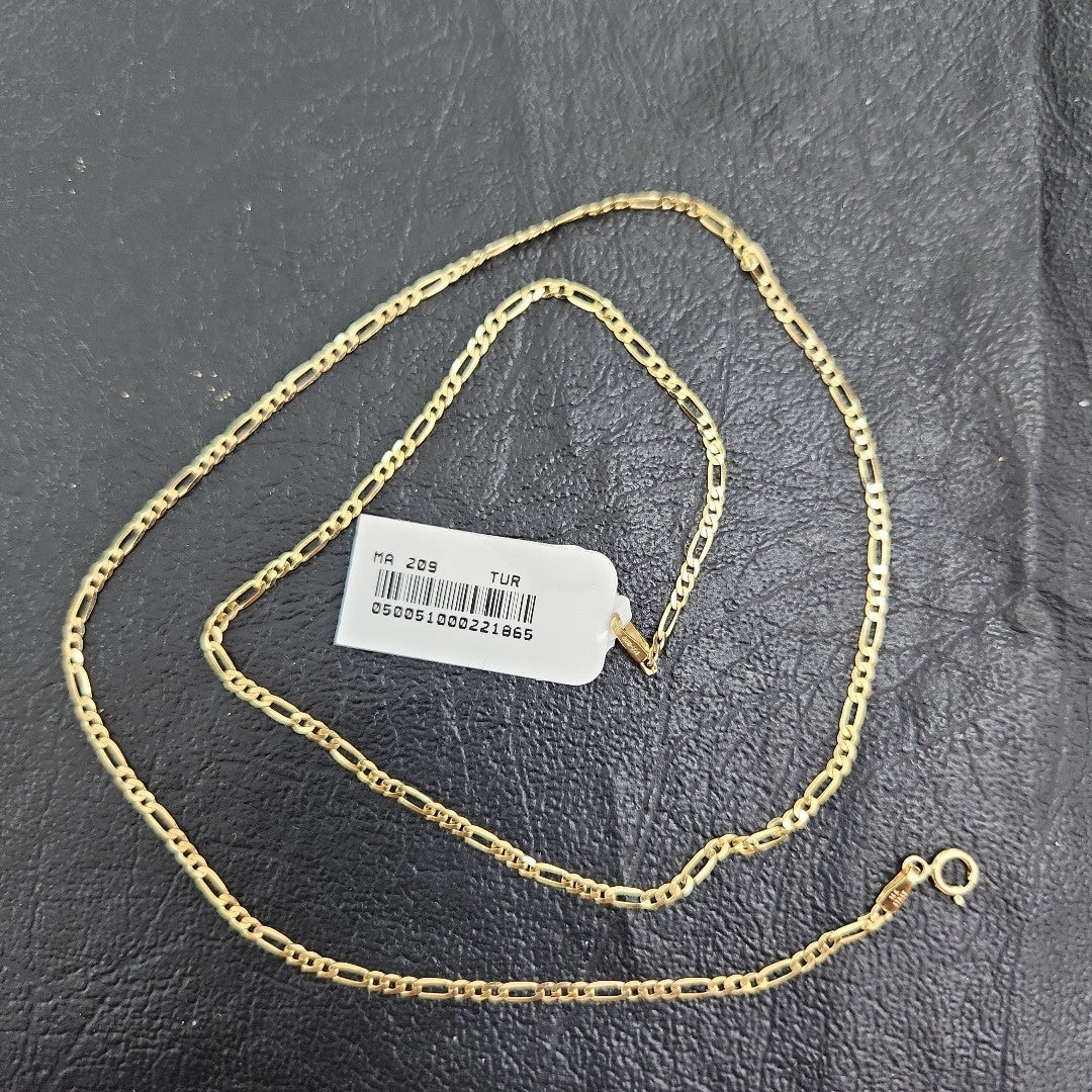 CADENAS CARTIER 3*1 AMARILLA ORO 14K 3 (NUEVO)