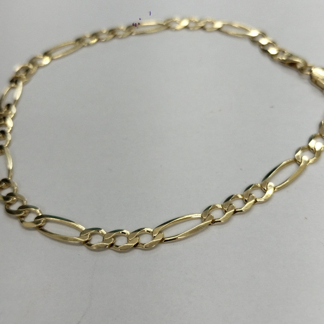 PULSERAS CABALLERO CARTIER 3 1 AMARILLA ORO 14K 4.8 (NUEVO)