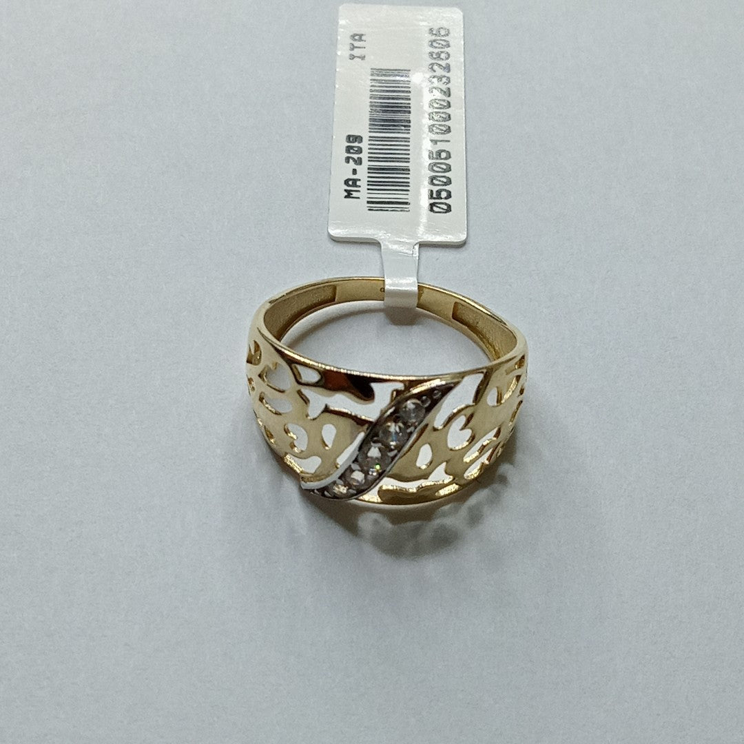 ANILLOS DAMA ORO 14K 2 (NUEVO)