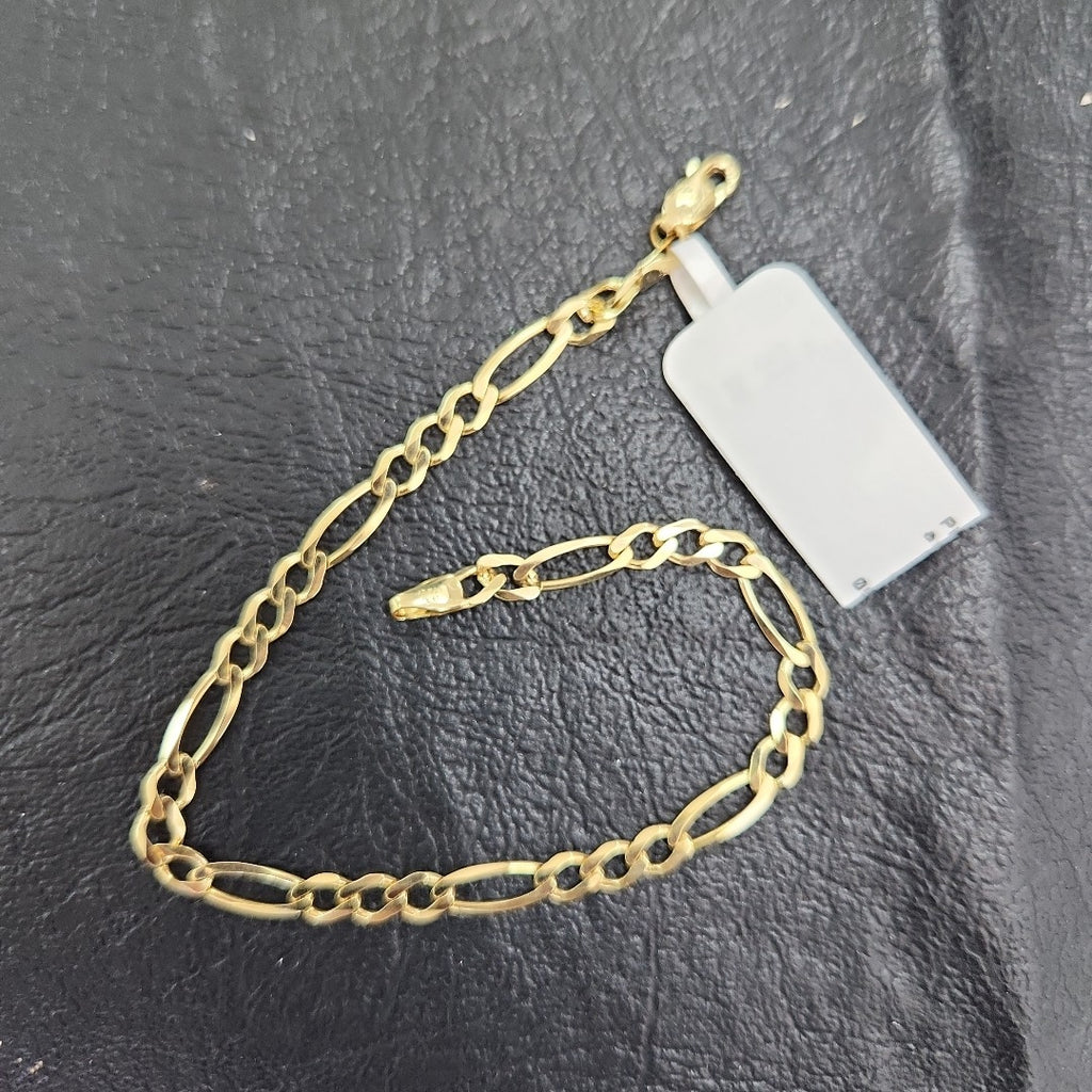 PULSERAS CABALLERO CARTIER 3*1 AMARILLA ORO 14K 4.6 (NUEVO)