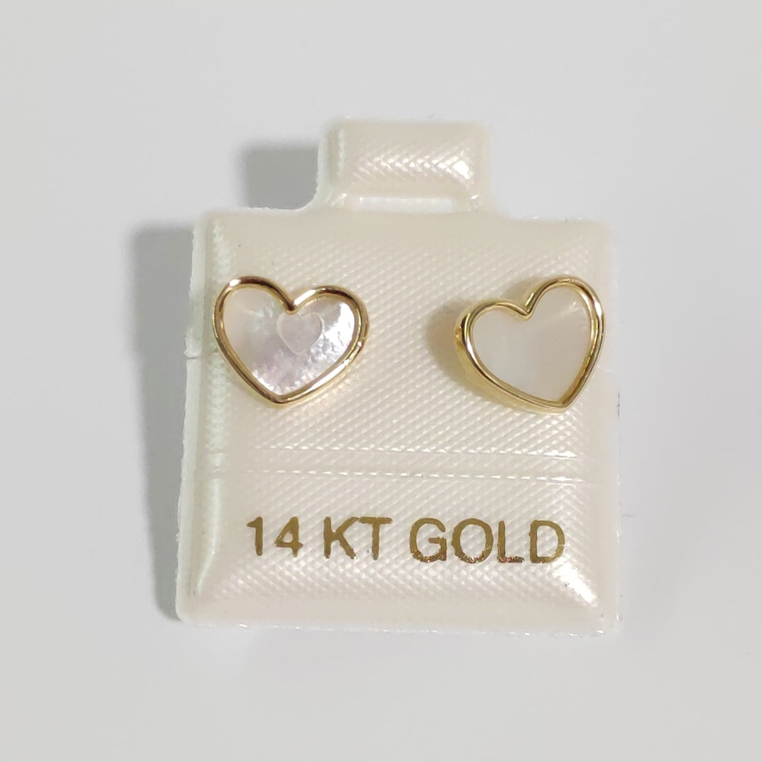 BROQUELES ORO 14K 1 (NUEVO)