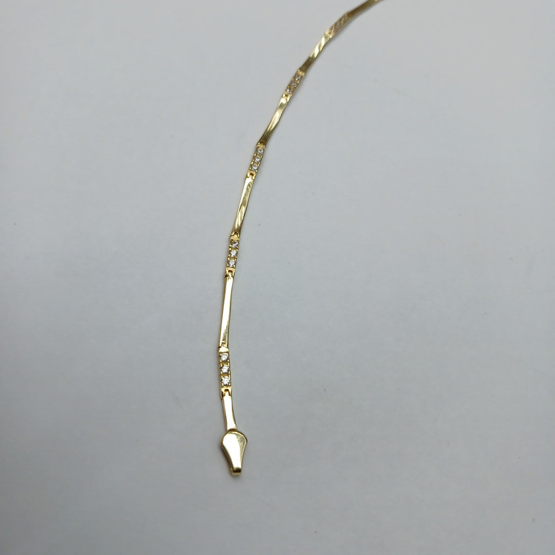 PULSERAS DAMA ORO 14K 3.9 (NUEVO)