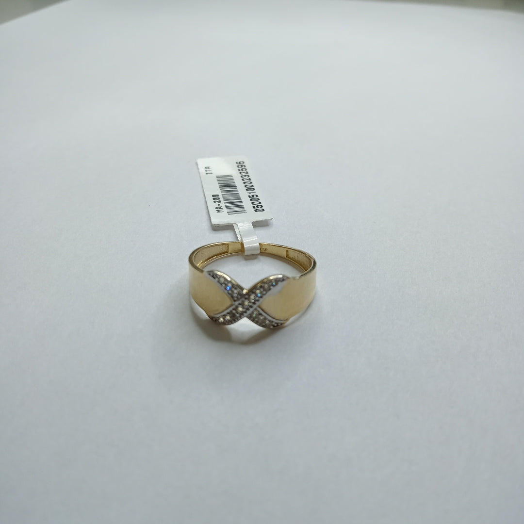 ANILLOS DAMA ORO 14K 2 (NUEVO)
