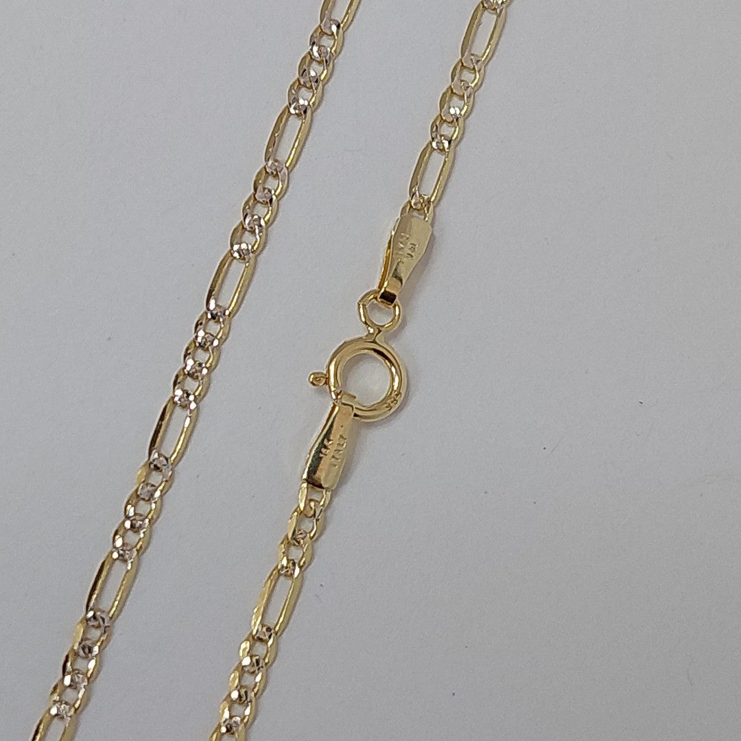 CADENAS CARTIER 3 1 DIAMANTADA ORO 14K 3.2 (NUEVO)