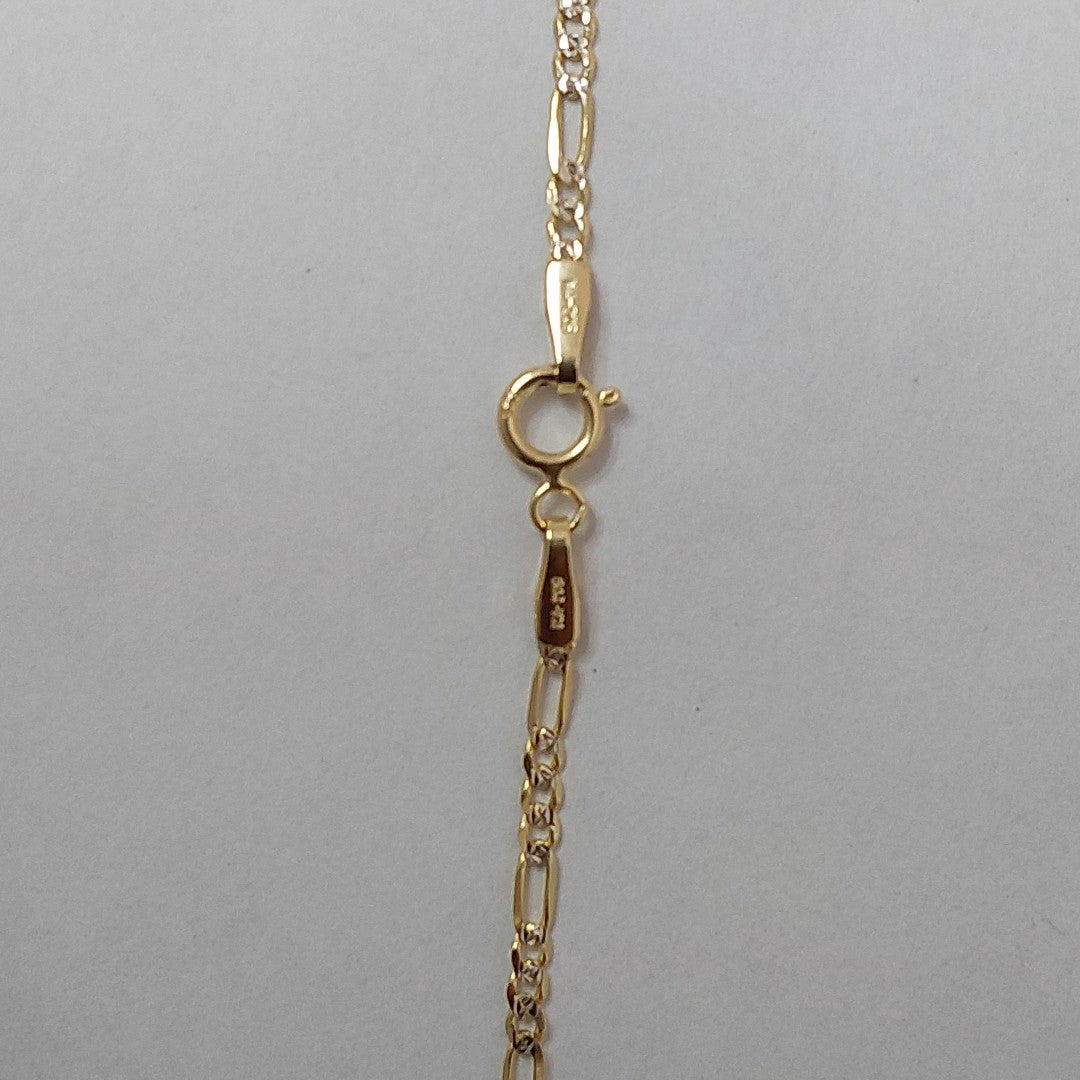 CADENAS CARTIER 3 1 DIAMANTADA ORO 14K 3.5 (NUEVO)