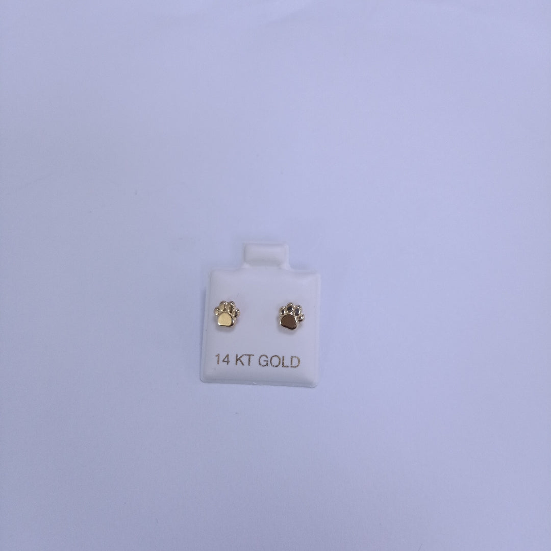 BROQUELES ORO 14K 1 (NUEVO)