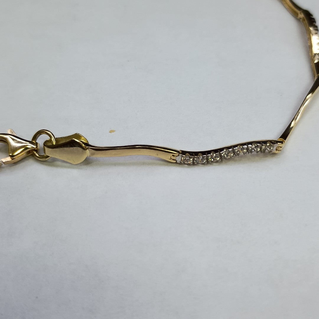 PULSERAS DAMA ORO 14K 3.6 (NUEVO)
