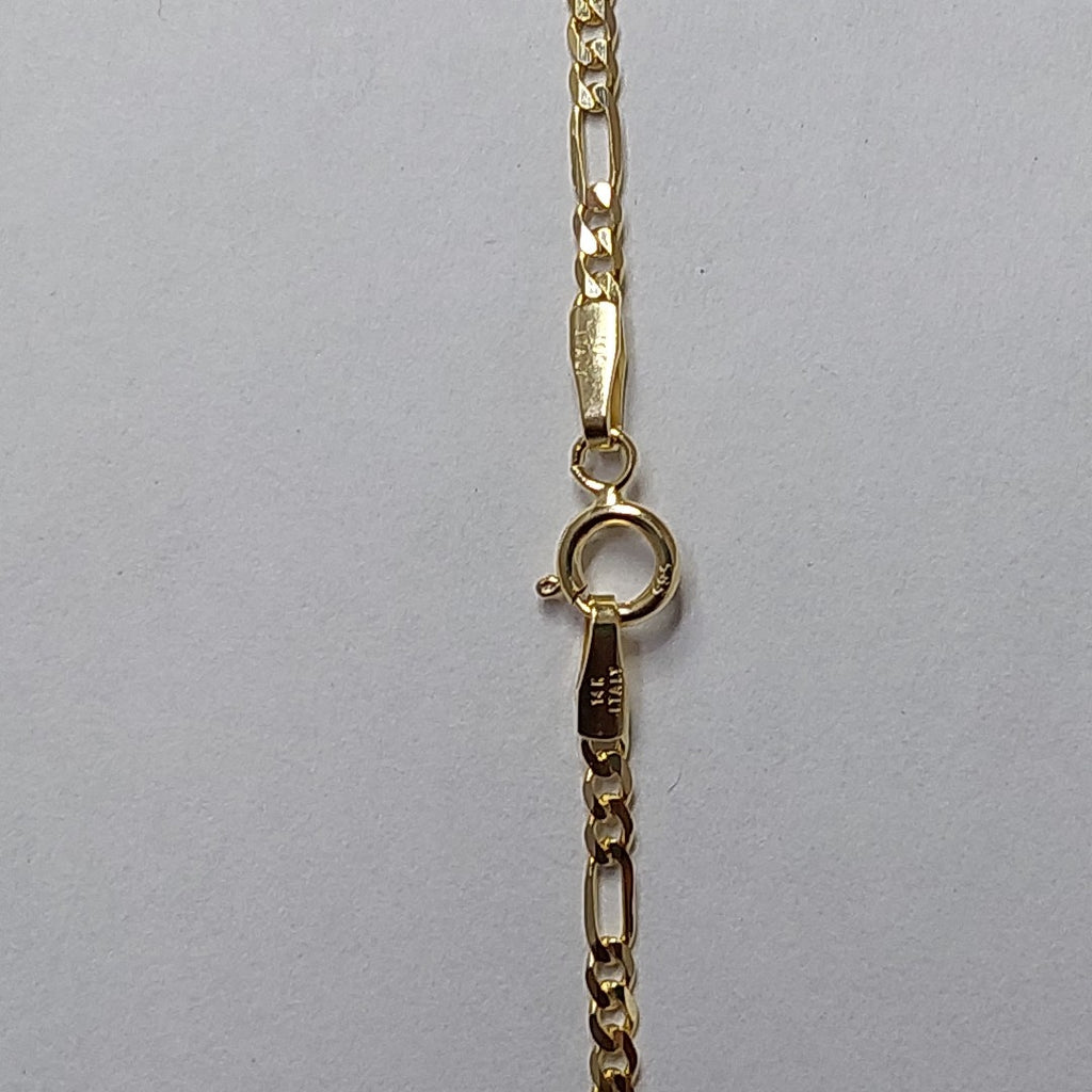 CADENAS CARTIER 3*1 AMARILLA ORO 14K 3.4 (NUEVO)