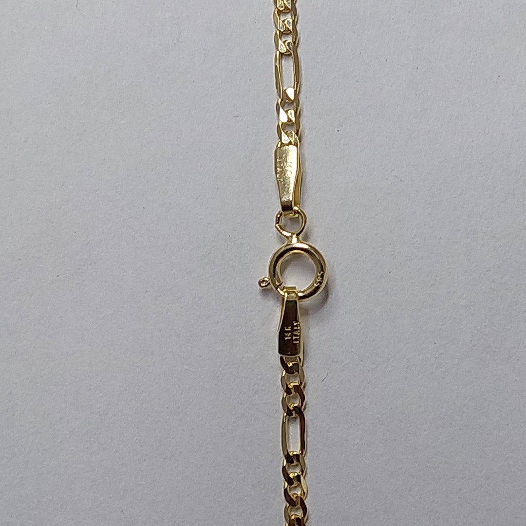 CADENAS CARTIER 3*1 AMARILLA ORO 14K 3.4 (NUEVO)