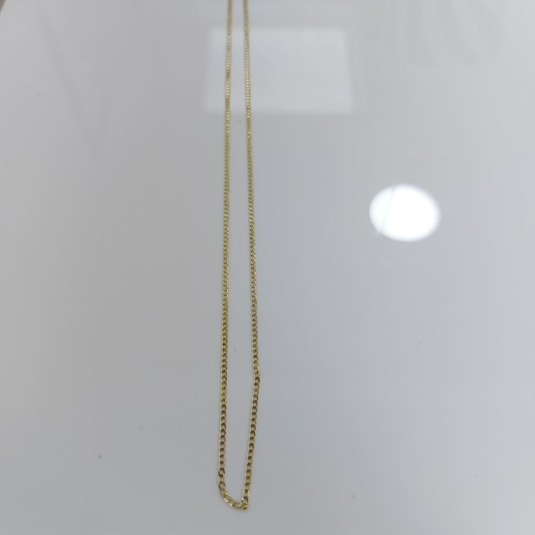 CADENAS BARBADA AMARILLA ORO 10K 1.6 (NUEVO)
