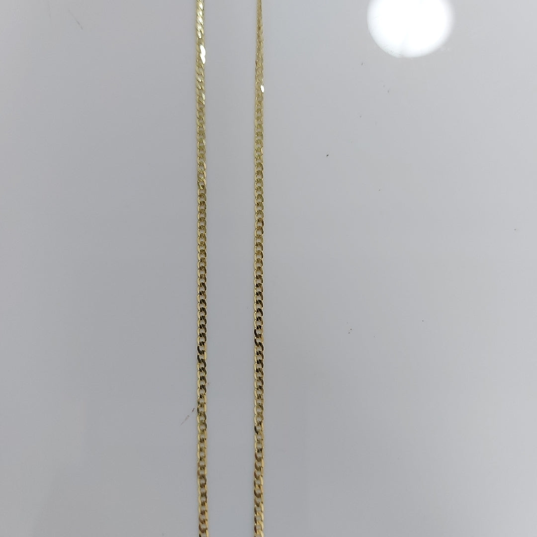 CADENAS BARBADA AMARILLA ORO 10K 1.8 (NUEVO)