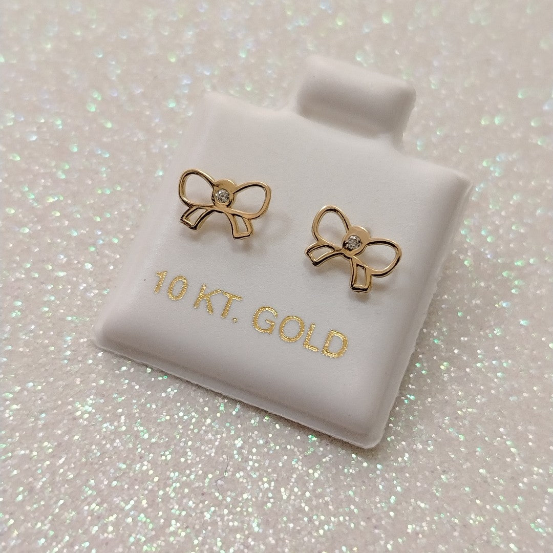 BROQUELES ORO 10K 1 (NUEVO)