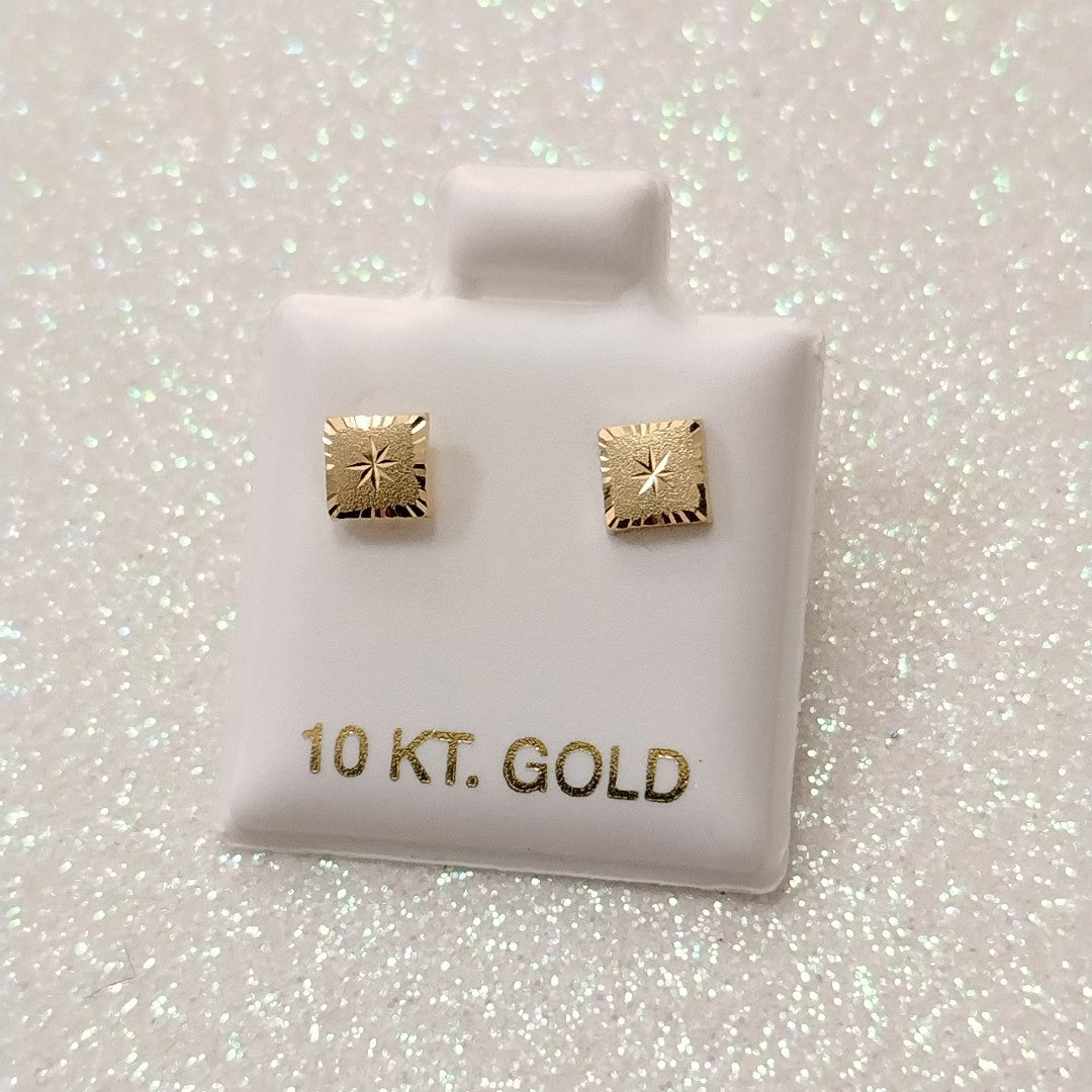 BROQUELES ORO 10K 1 (NUEVO)