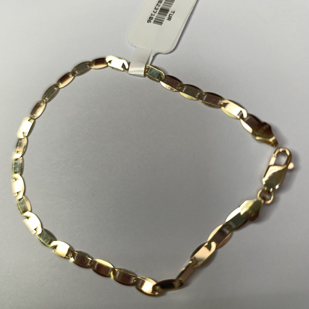 PULSERAS CABALLERO ORO 14K 4.2 (NUEVO)