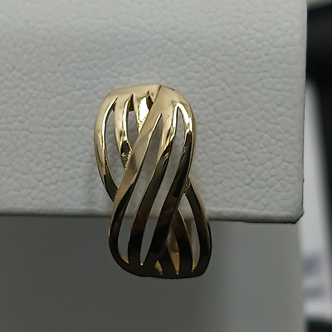 BROQUELES ORO 14K 3.7 (NUEVO)