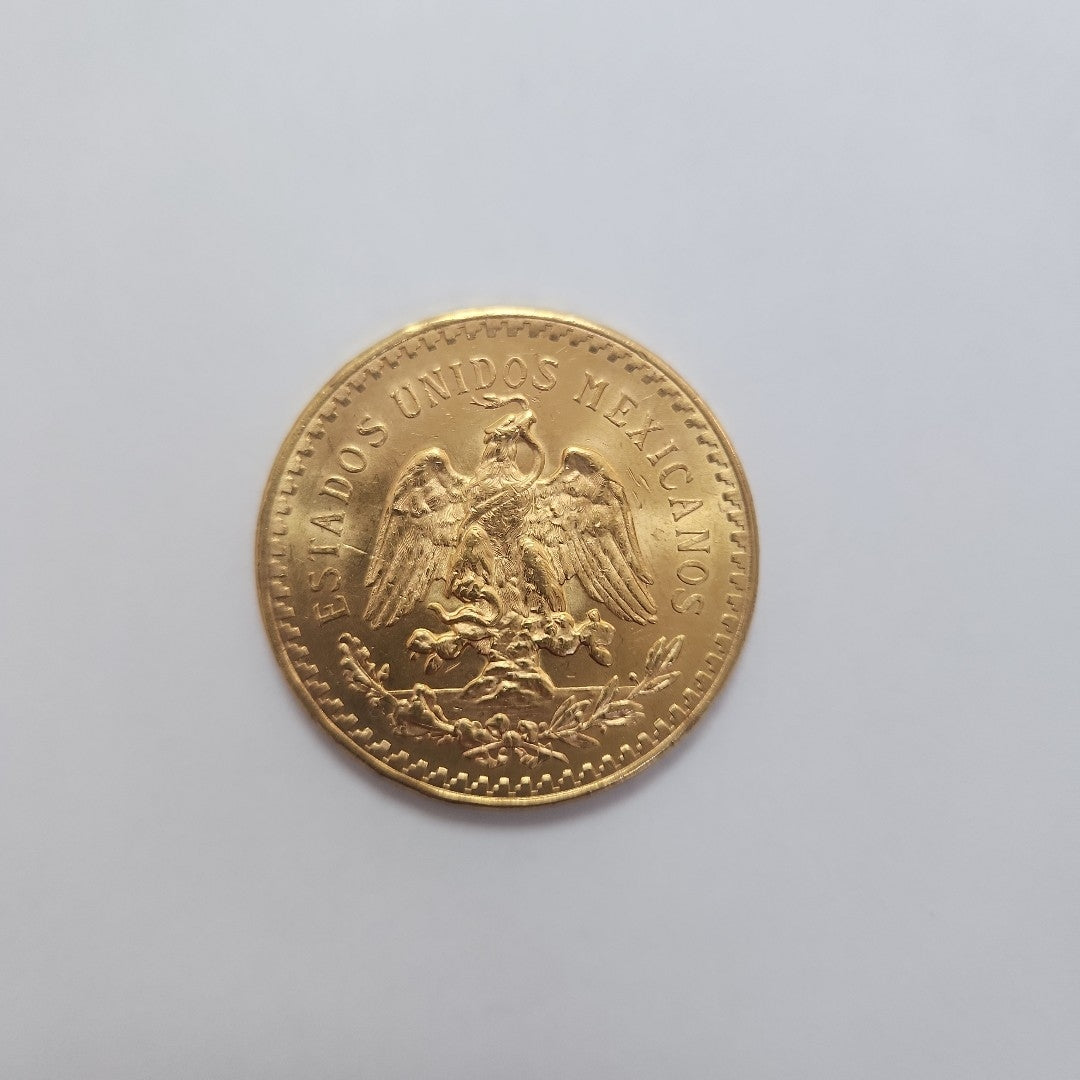 K1 41.6 GRMS - DESC.  0 GRAMOS - 21 K - AVALÚO  77688 * * IDENTIFICACIÓN  MONEDA NOMINATIVA. * MATERIALES  ORO. * CANTI (SEMINUEVO)