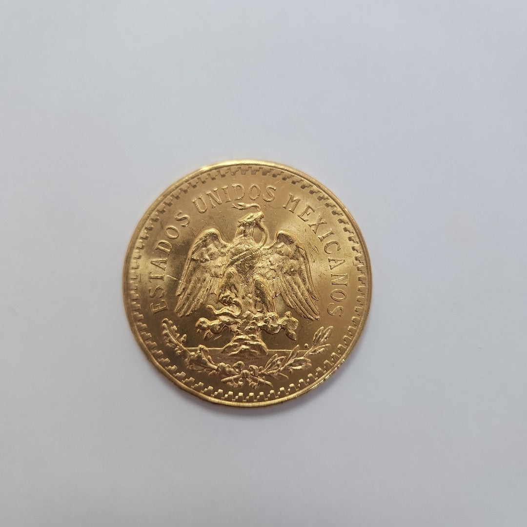 K1 41.6 GRMS - DESC.  0 GRAMOS - 21 K - AVALÚO  77688 * * IDENTIFICACIÓN  MONEDA NOMINATIVA. * MATERIALES  ORO. * CANTI (SEMINUEVO)