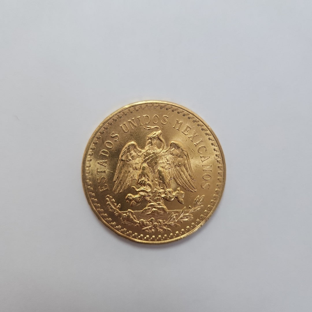 K1 41.6 GRMS - DESC.  0 GRAMOS - 21 K - AVALÚO  77688 * * IDENTIFICACIÓN  MONEDA NOMINATIVA. * MATERIALES  ORO. * CANTI (SEMINUEVO)