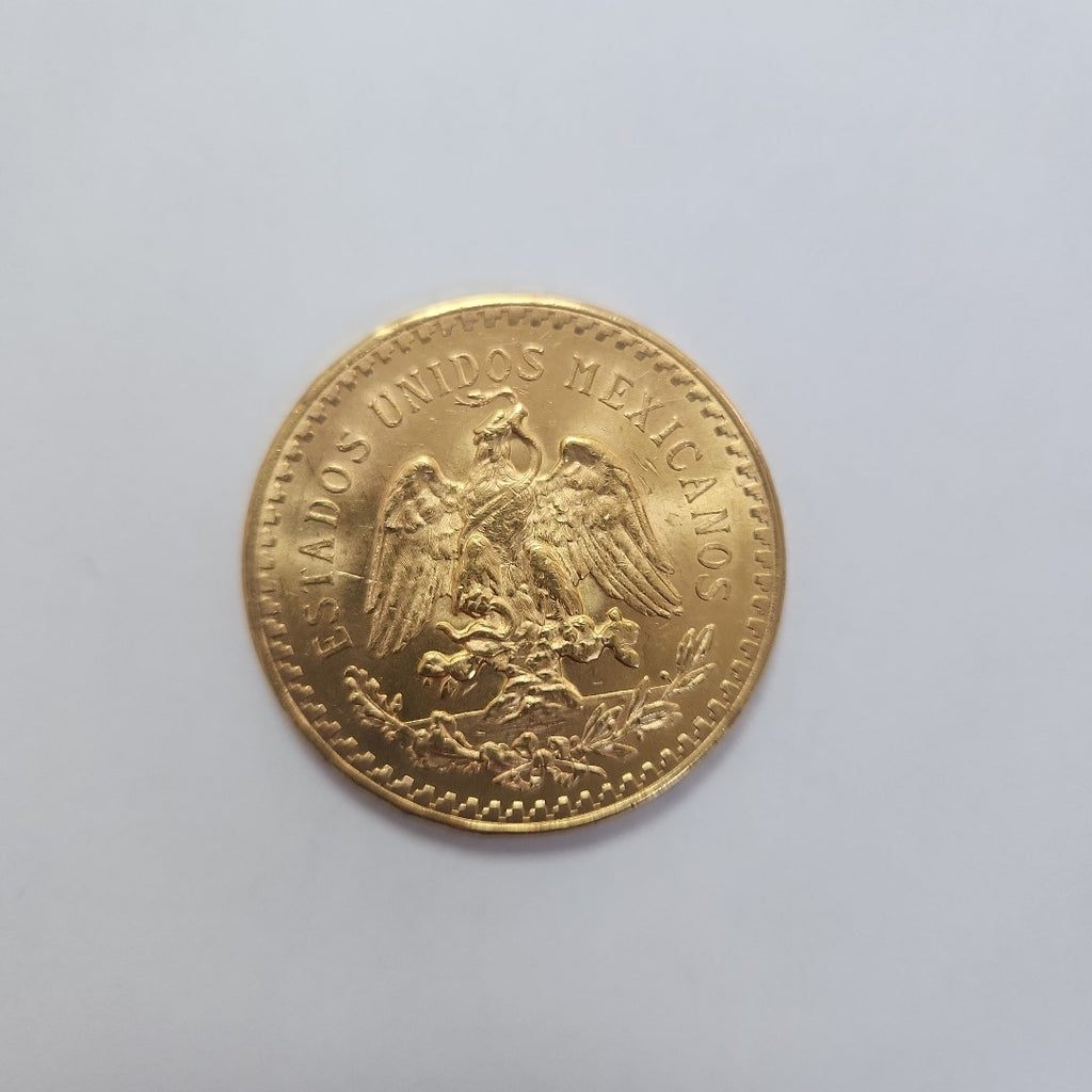 Moneda Centenario Cincuenta Pesos Oro Mexicano 21.6K