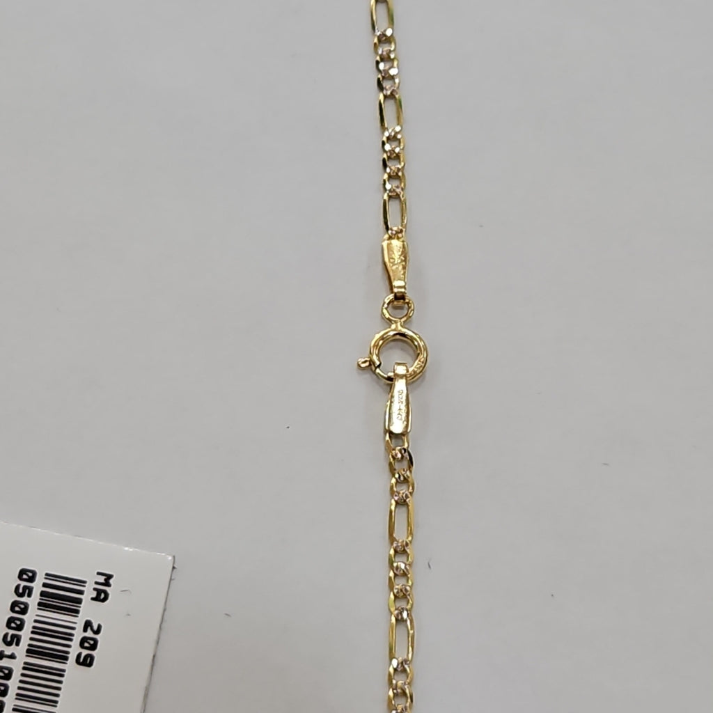CADENAS CARTIER 3 1 DIAMANTADA ORO 14K 3.3 (NUEVO)