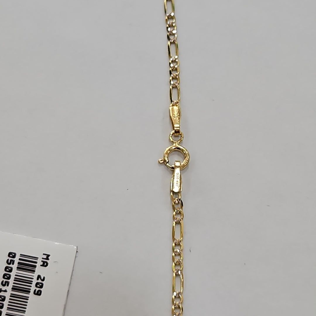 CADENAS CARTIER 3 1 DIAMANTADA ORO 14K 3.3 (NUEVO)