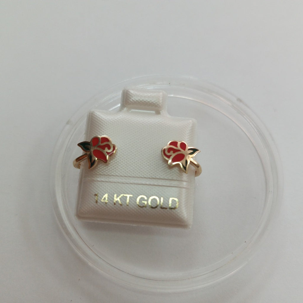 BROQUELES ORO 14K 1.3 (NUEVO)