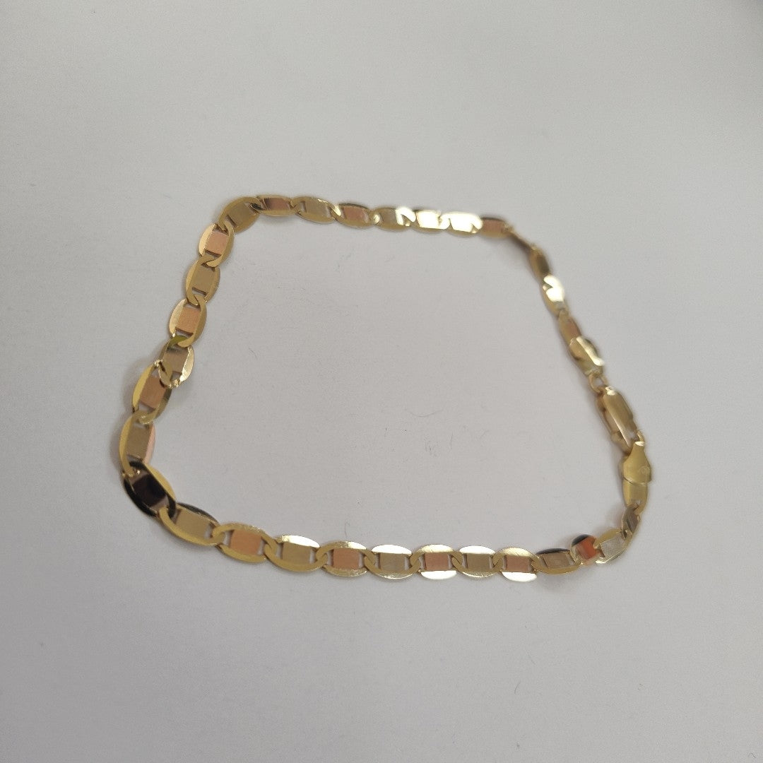 PULSERAS CABALLERO ORO 14K 4.6 (NUEVO)