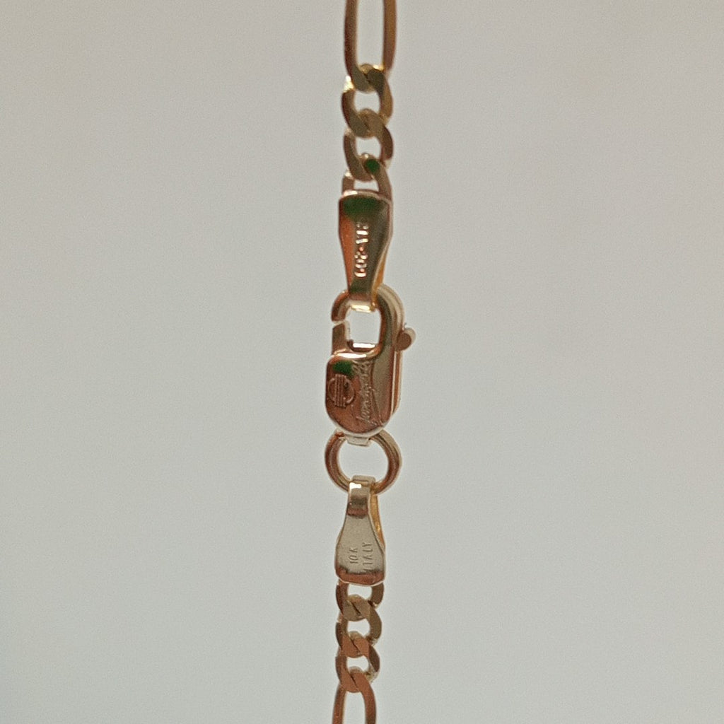 CADENAS CARTIER 3 1 AMARILLA ORO 10K 4.5 (NUEVO)