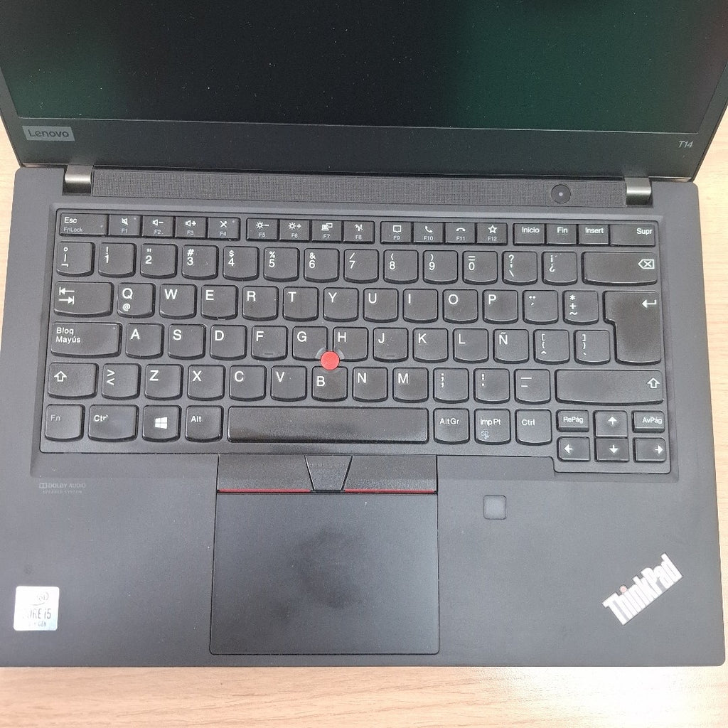 LAPTOP LENOVO THINKPAD T14 GEN 1 (2022) 512 GB SSD 8 GB RAM (SEMINUEVO)