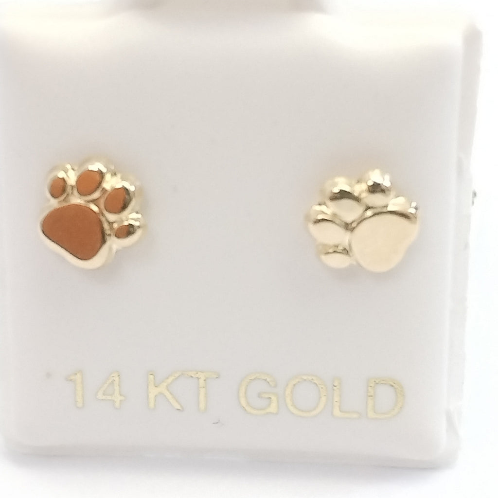 BROQUELES ORO 14K 1 (NUEVO)