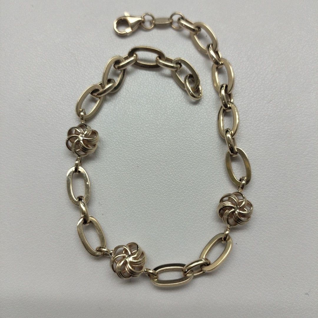 PULSERAS DAMA ORO 14K 5.4 (NUEVO)